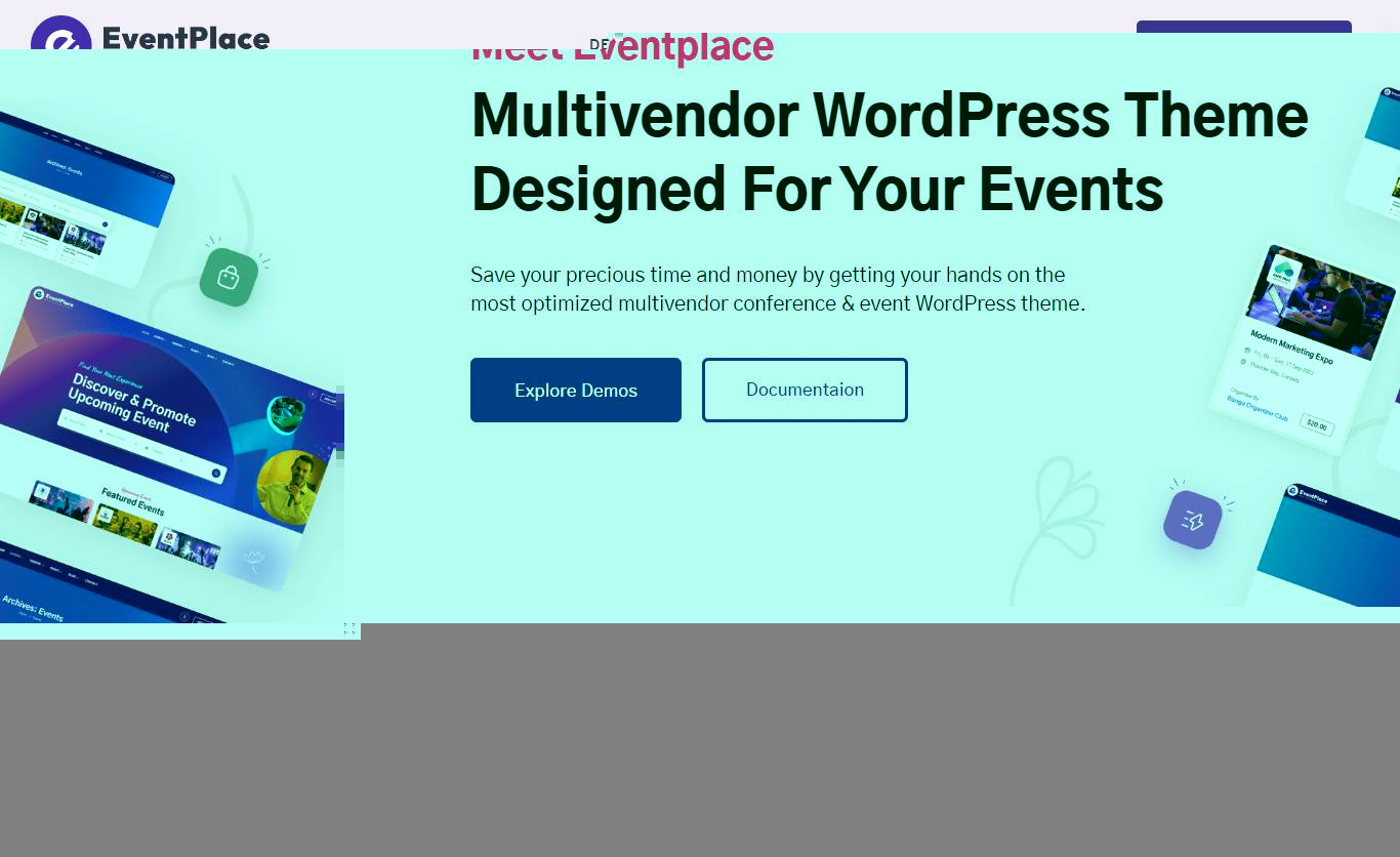 Eventplace - Multivendor Event WordPress Theme