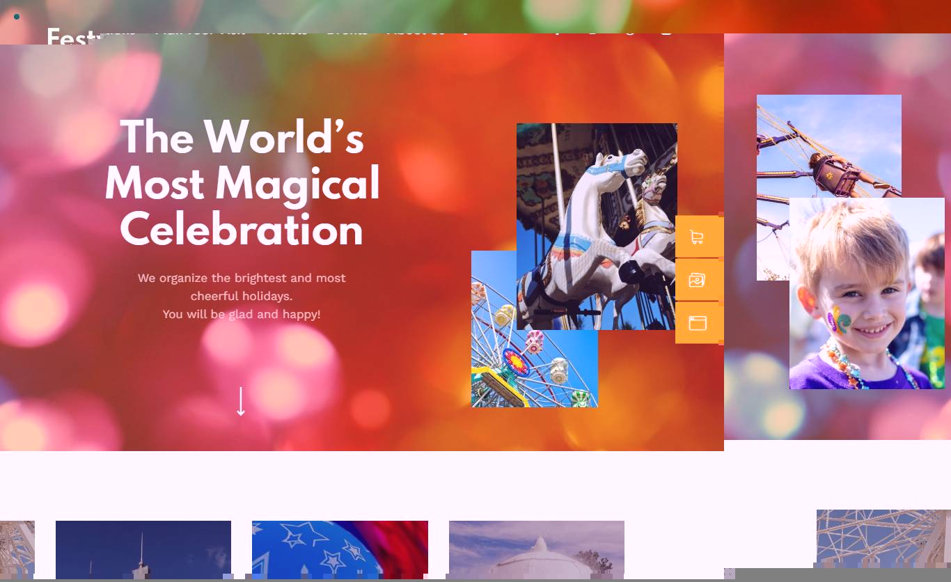 Festy - Theme Park, Circus & Festival WordPress Theme