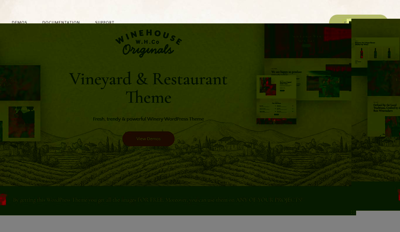 Wine House | Vineyard & Restaurant Liquor Store WordPress Theme