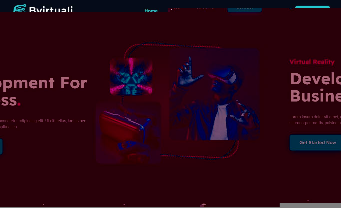 Birtuali - Virtual Reality Services Elementor Template Kit