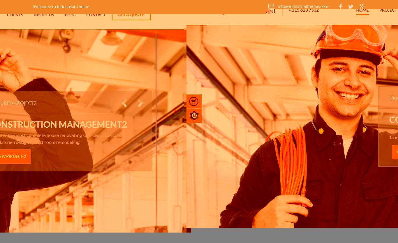 Industrial - Architects & Engineers WP Theme