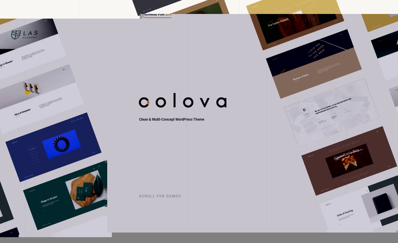 Colova - Clean & Multi-Concept WordPress Theme
