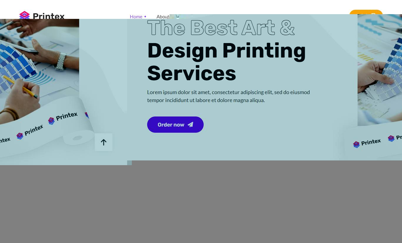 Printex - Printing Company WordPress Theme