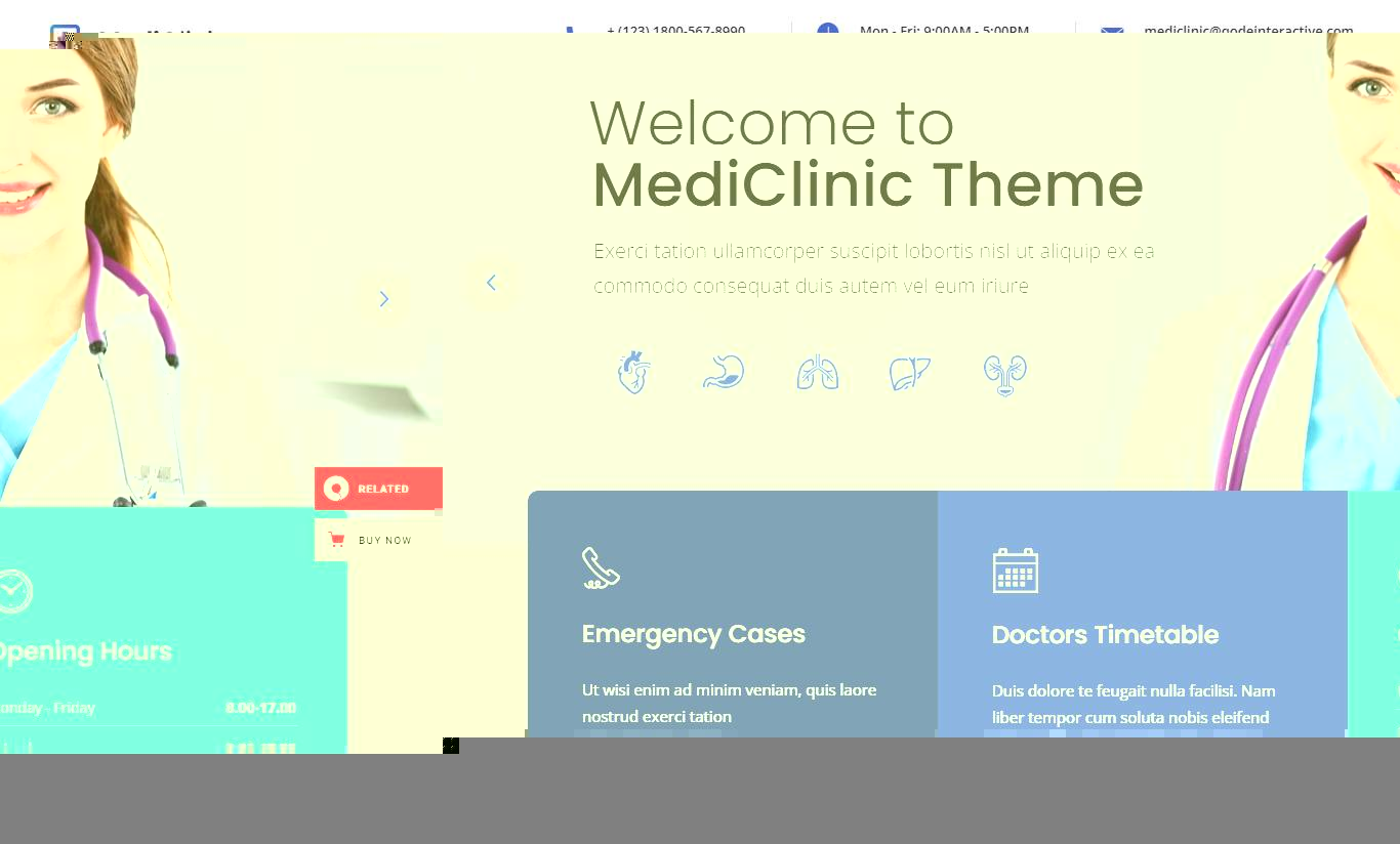 MediClinic - Medical Healthcare Theme