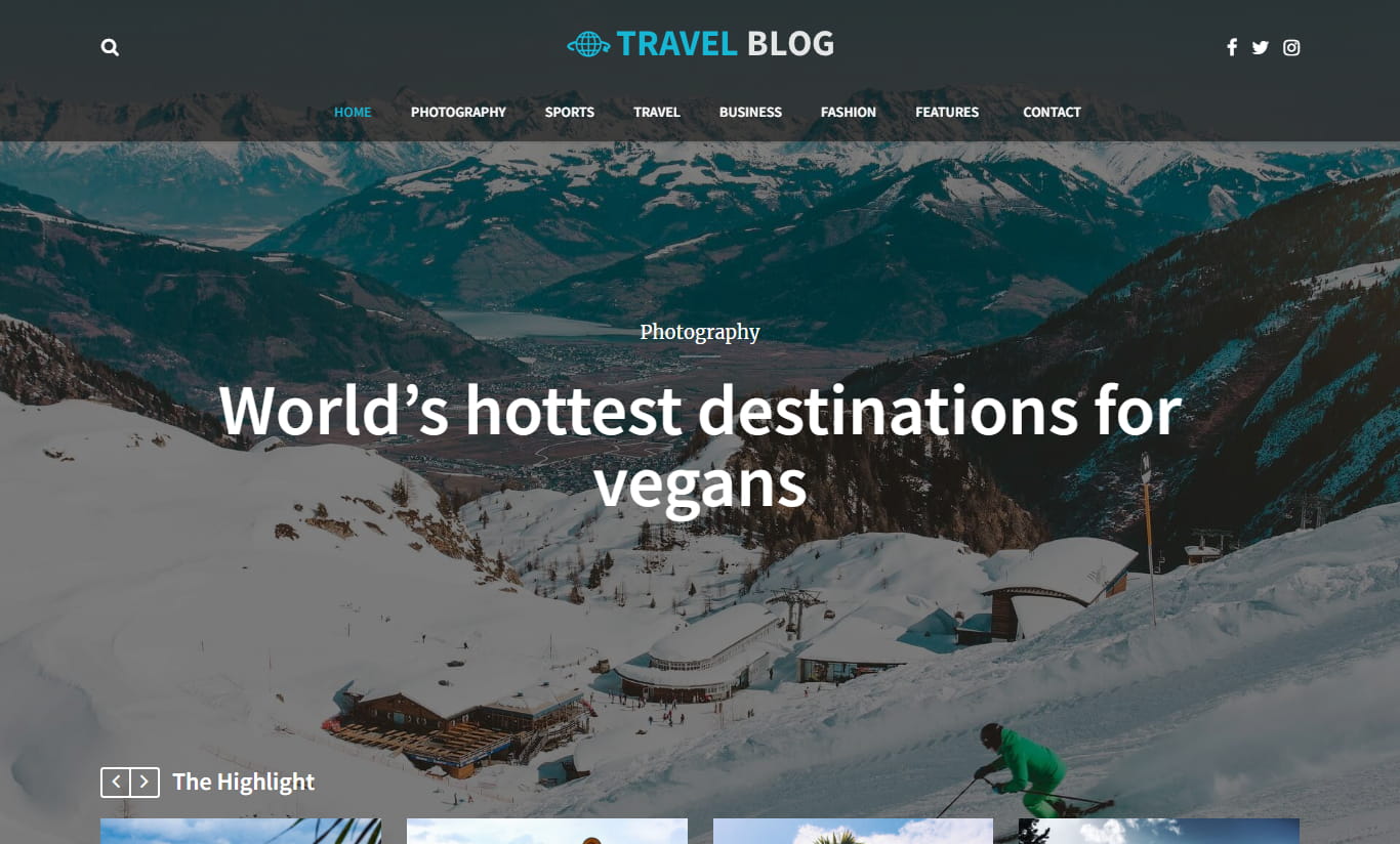 Best 10 Travel Blog WordPress Themes
