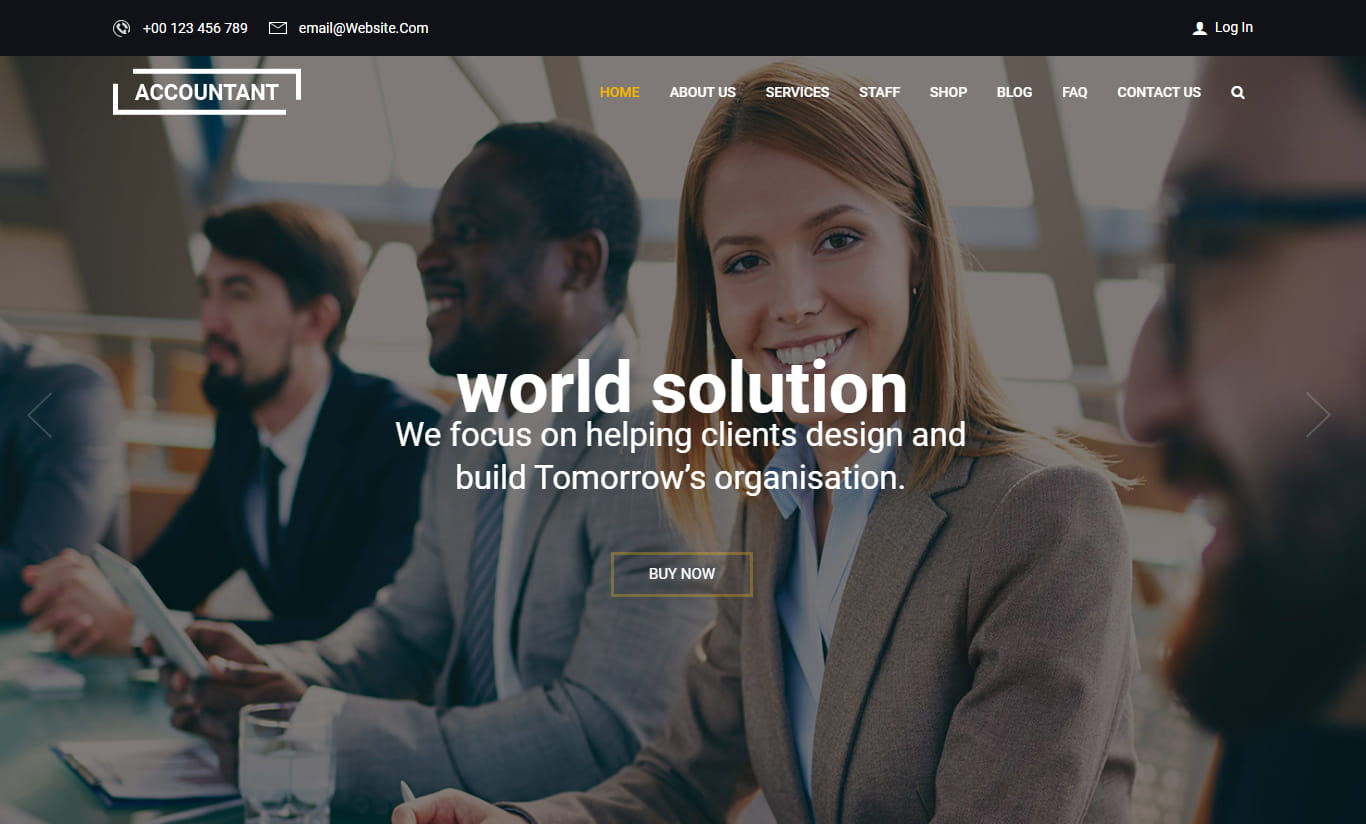 8 Most Popular WordPress Themes for Accountants