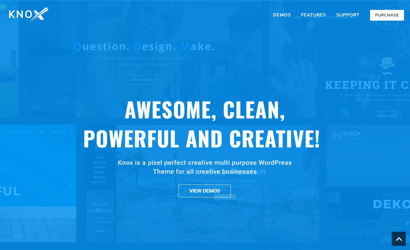 Knox - Multi-Business Modern WordPress Theme