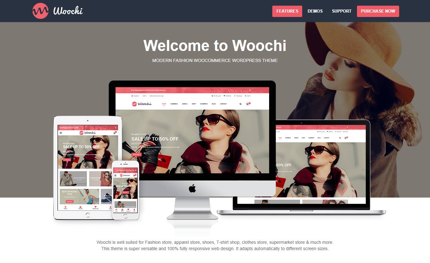 Woochi | Modern Fashion WooCommerce WordPress Theme