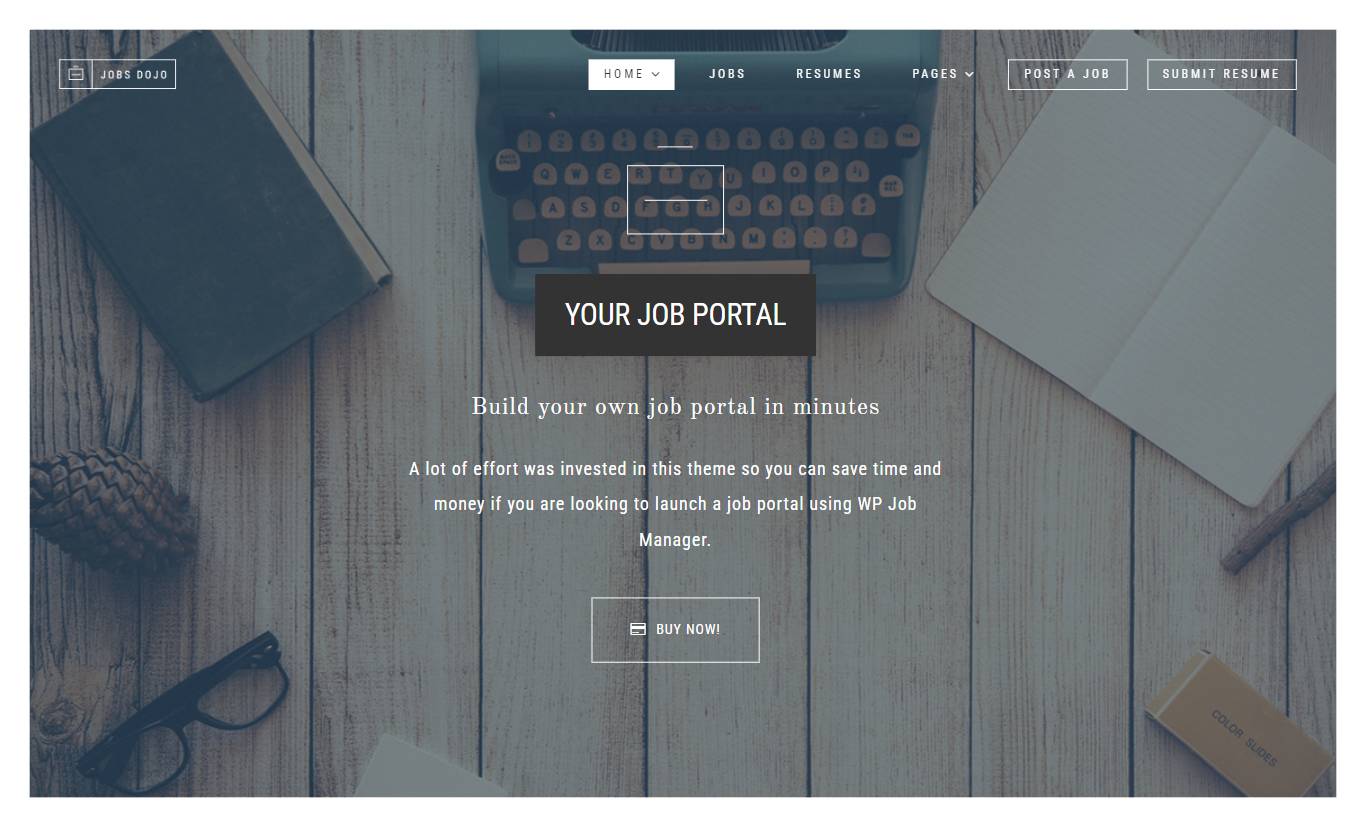 JobsDojo - The WordPress Job Board Portal Theme