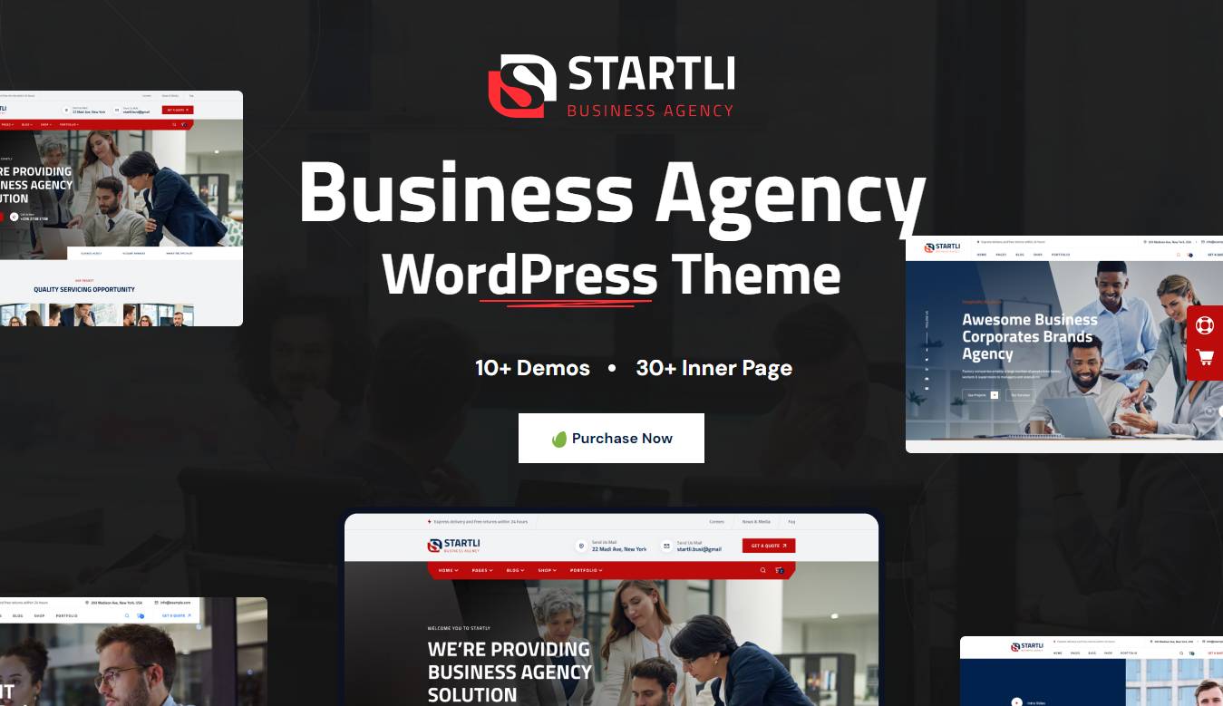 Startli - Business Consulting WordPress Theme