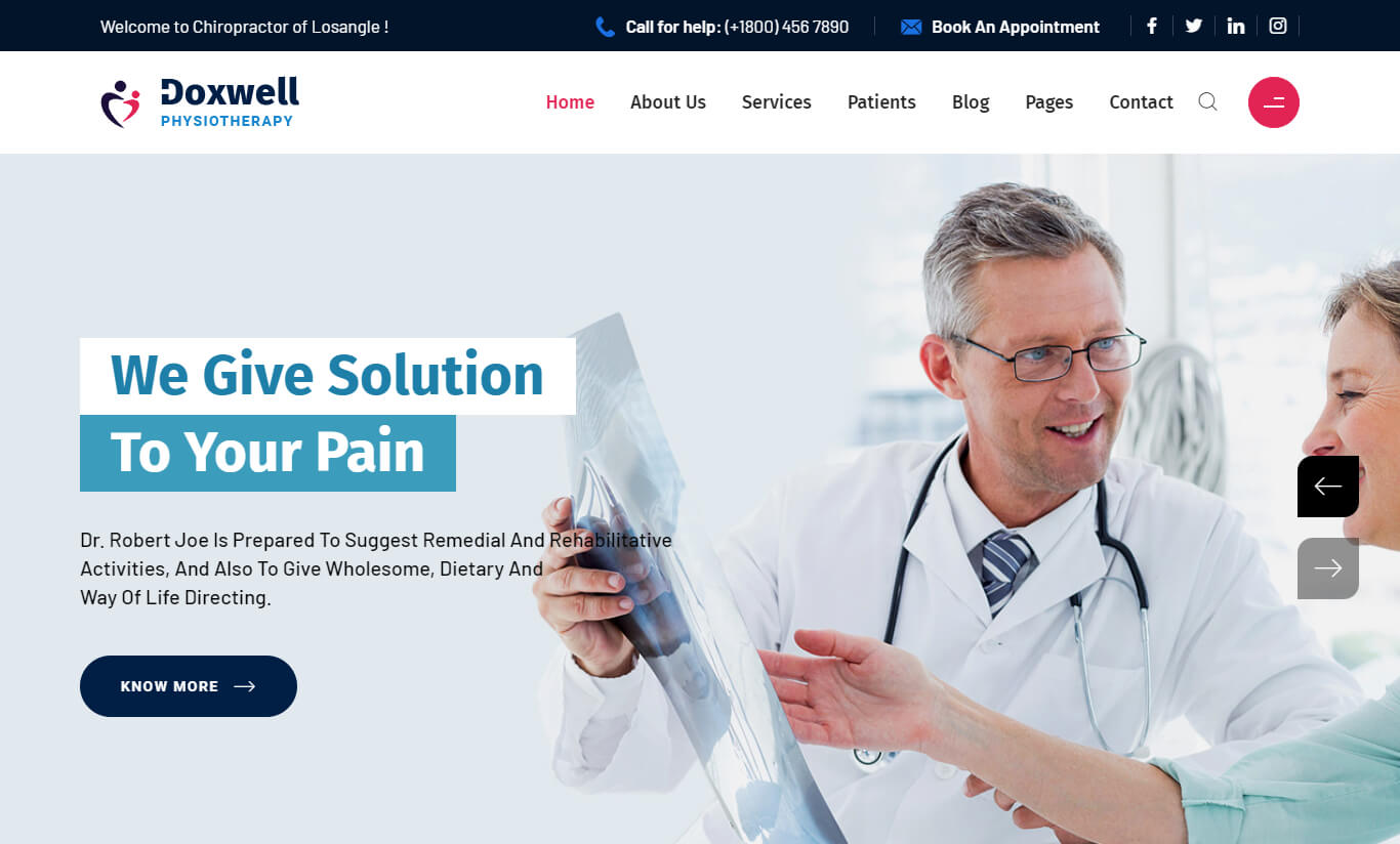 Top 8 Physiotherapy  WordPress Themes