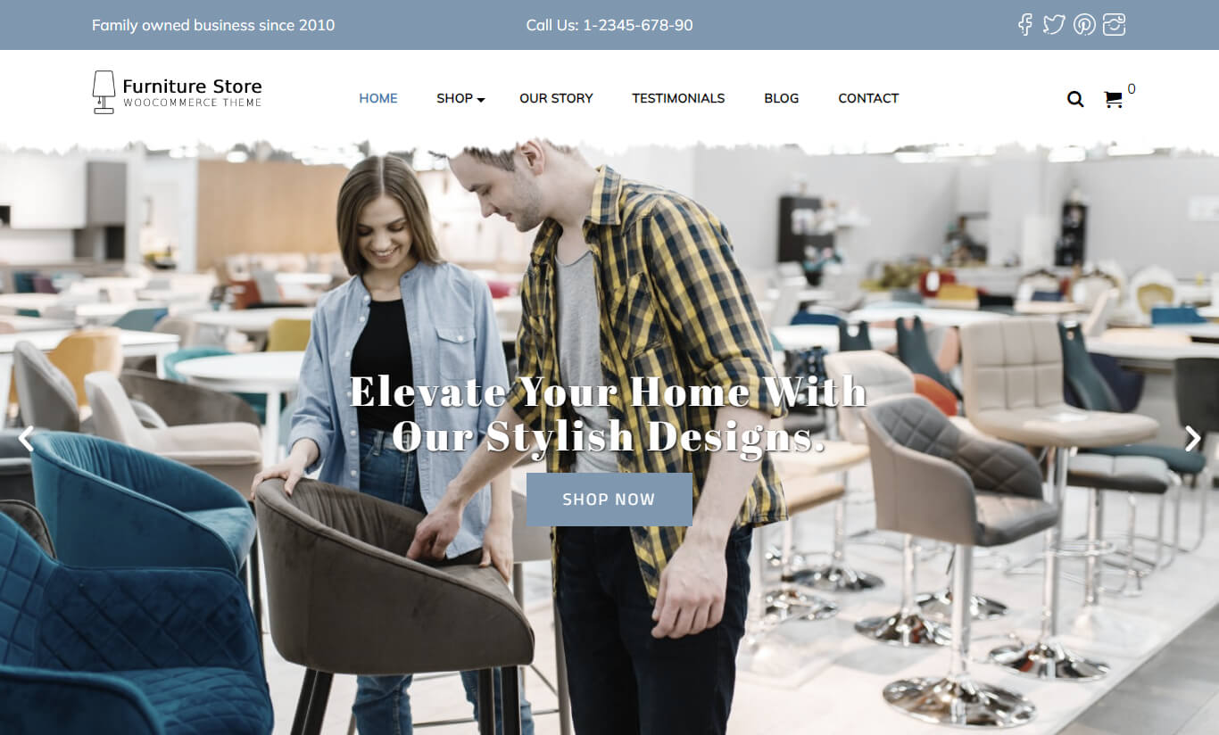 Elevate Your Furniture Business with WPS Layers' Furniture Store WooCommerce Theme