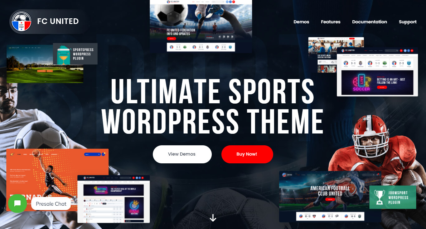 FC United | Football, Soccer & Sports WordPress Theme
