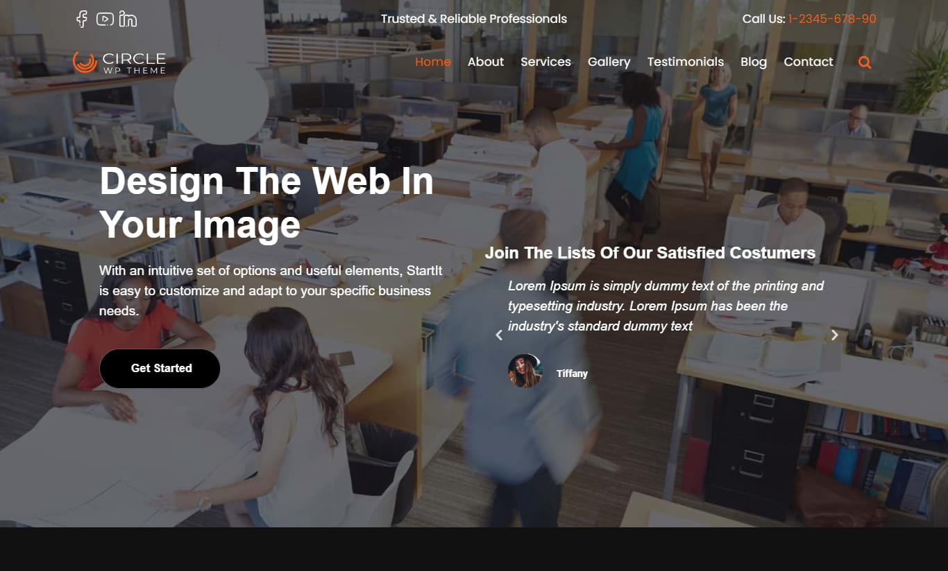 Empower Your Startup with WPS Layers' Circle Startup Business WordPress Theme