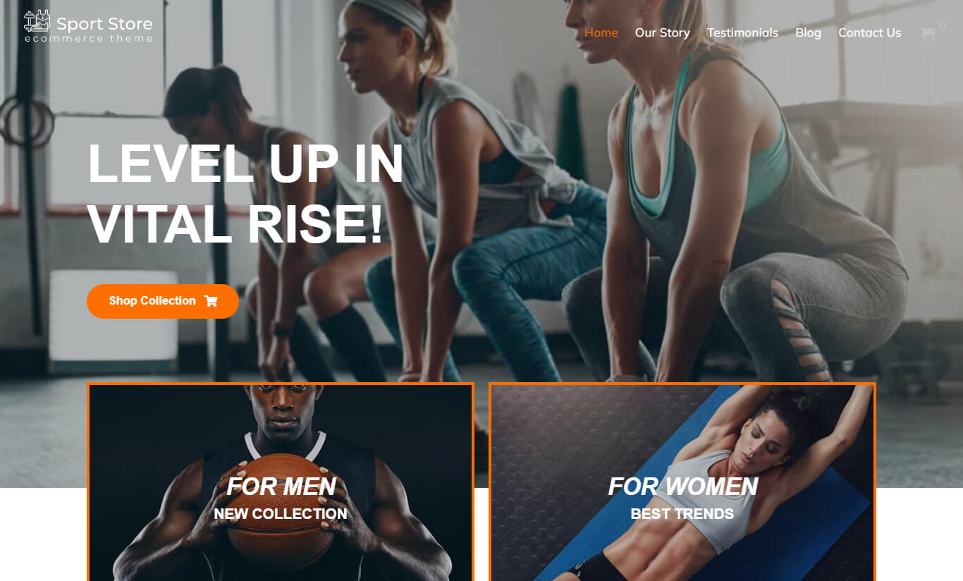 Elevate Your Sports Store with WPS Layers' Sport Store WooCommerce WordPress Template