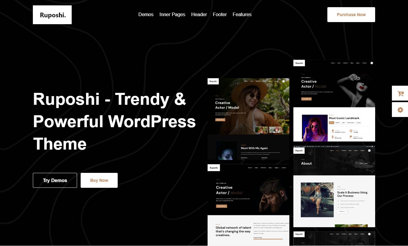 Ruposhi by s7template: A Modern Solution for Actors and Agencies