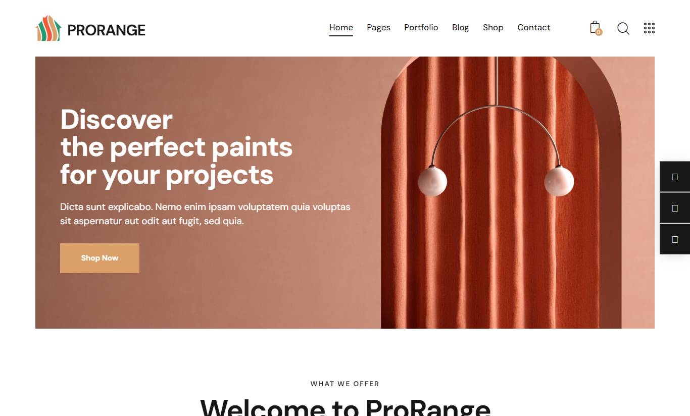 ProRange | Painting & Renovation Construction Company Theme