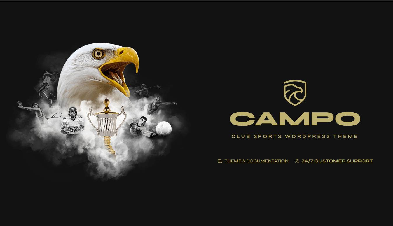 Campo – Sport Club and Team WordPress Theme