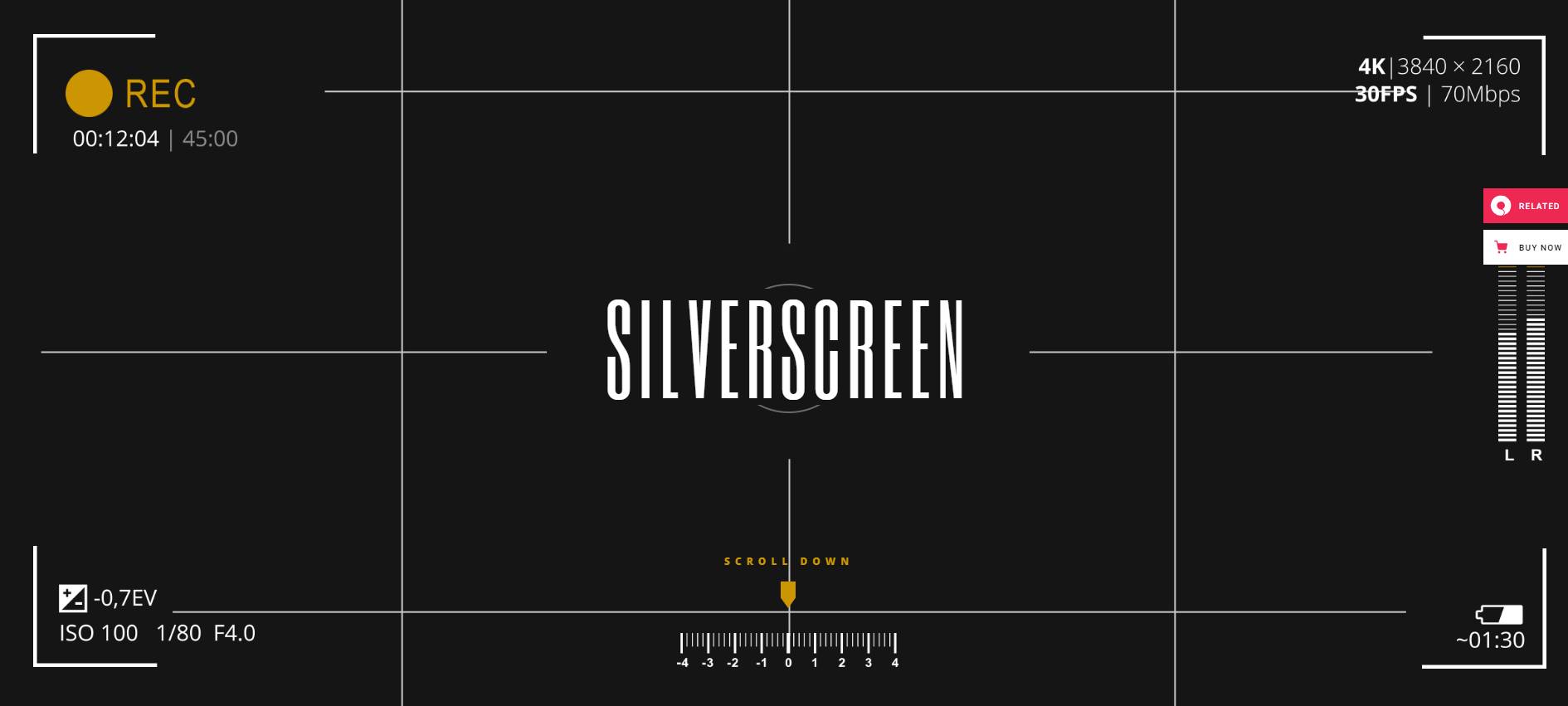 Silverscreen - A Theme for Movies, Filmmakers, and Production Companies