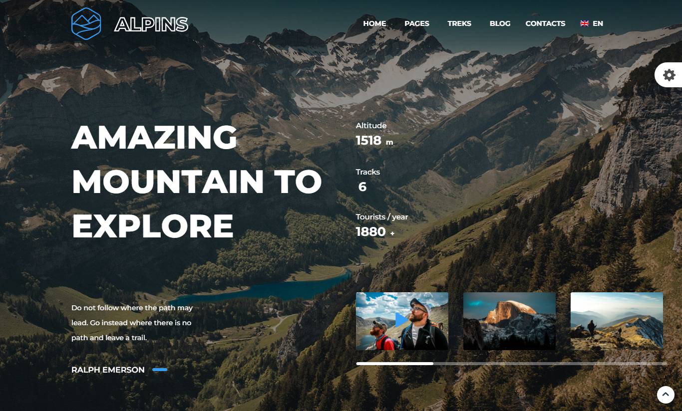 Alpins - Mountain And Hiking Theme