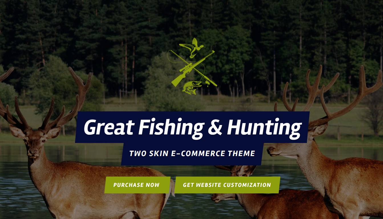 Fishing and Hobby WordPress Theme