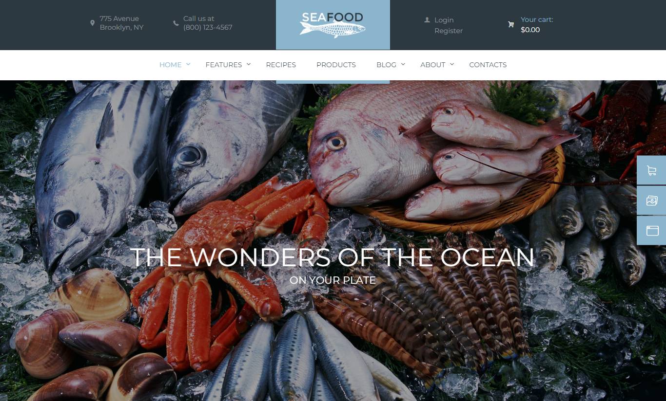 Seafood Company & Fish Restaurant by AncoraThemes