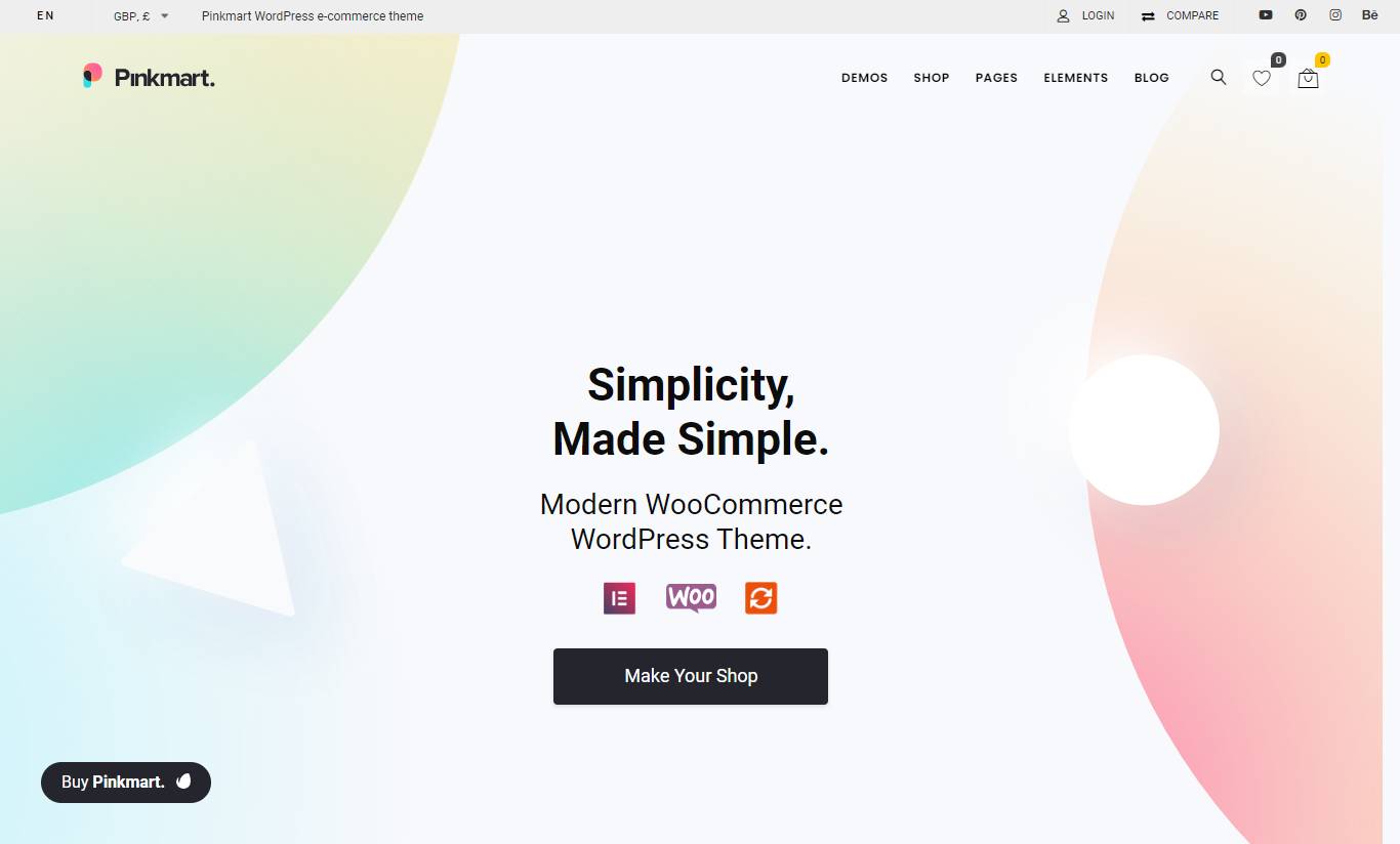 Pinkmart - AJAX WooCommerce WordPress Theme