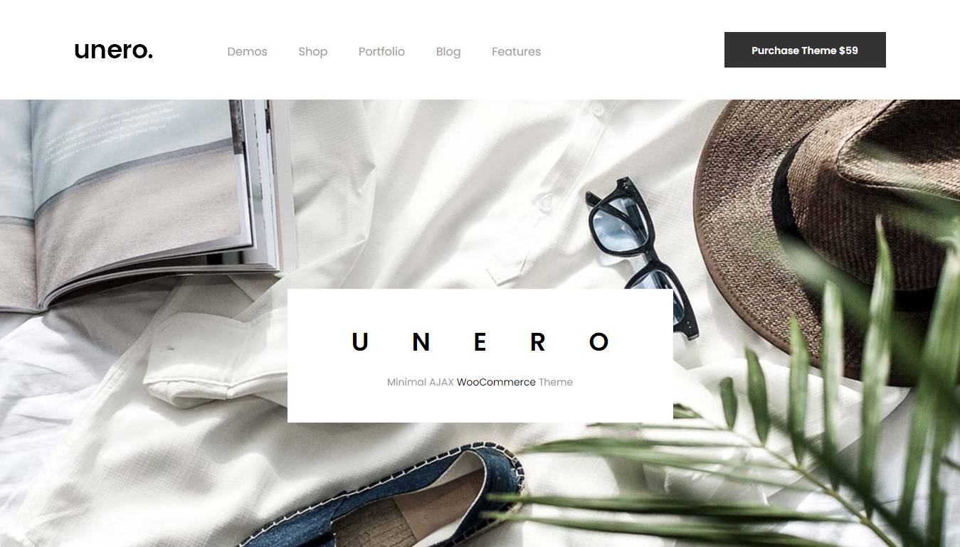 Unero - Minimalist AJAX WooCommerce WordPress Theme