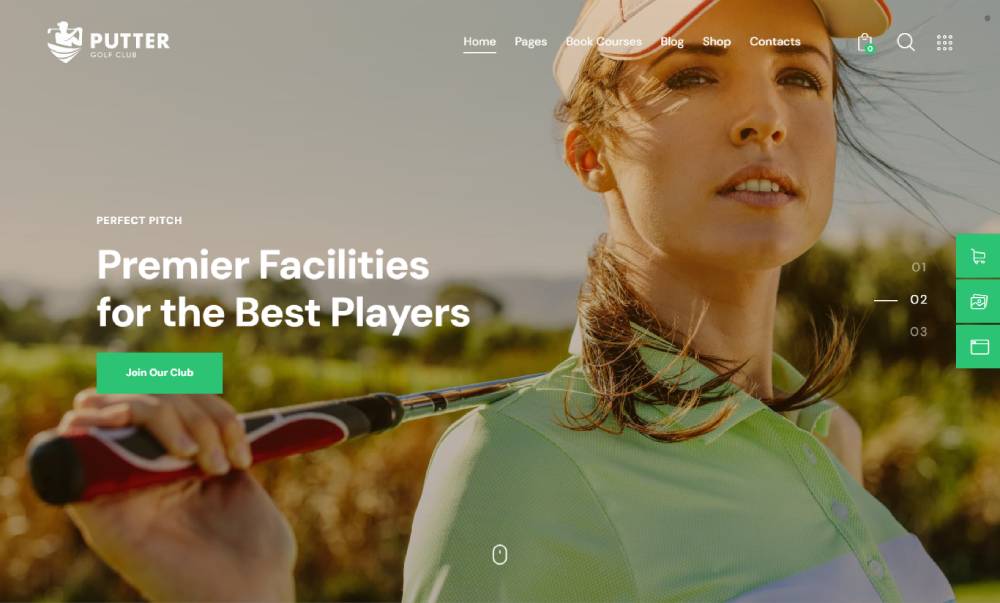 Top 13 WordPress Golf Themes