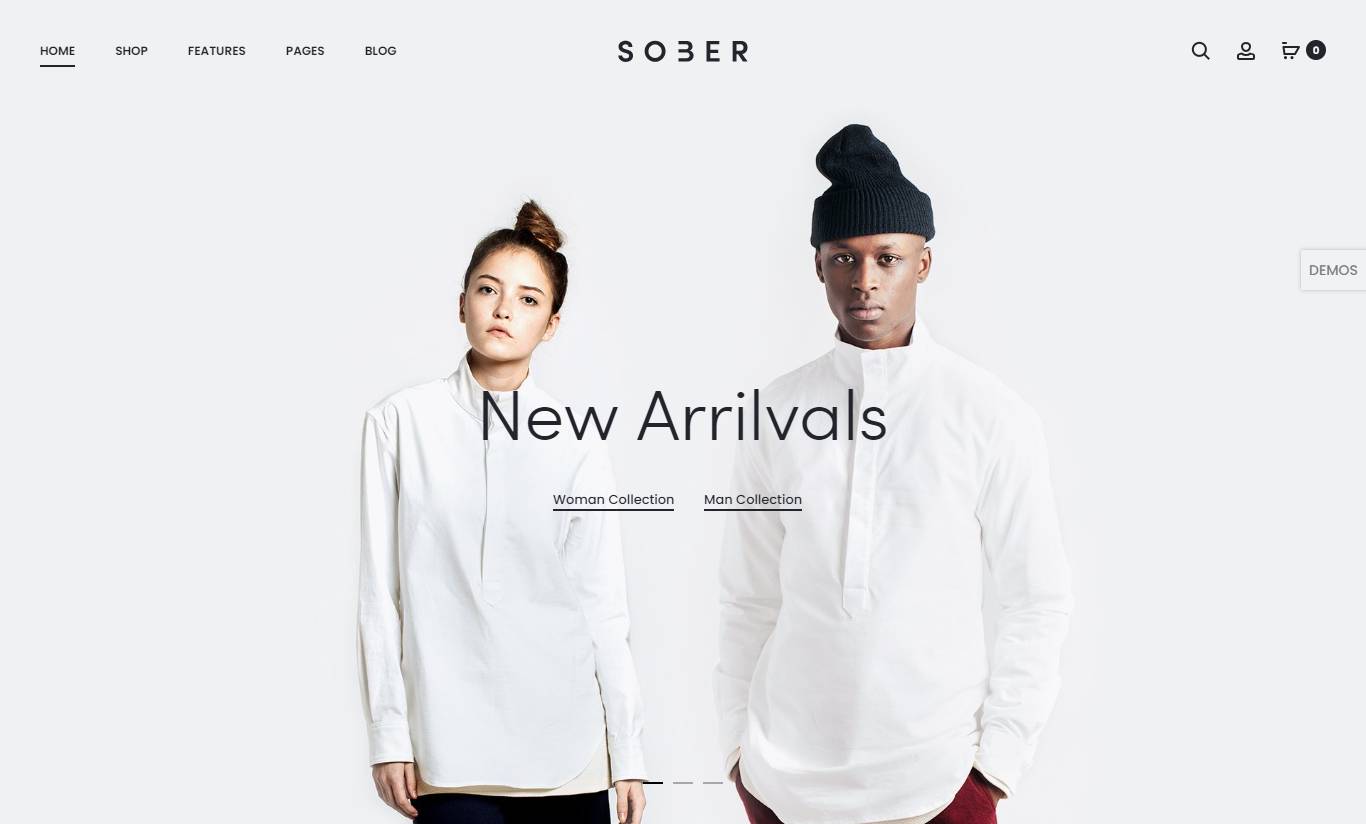 Sober - WooCommerce WordPress Theme