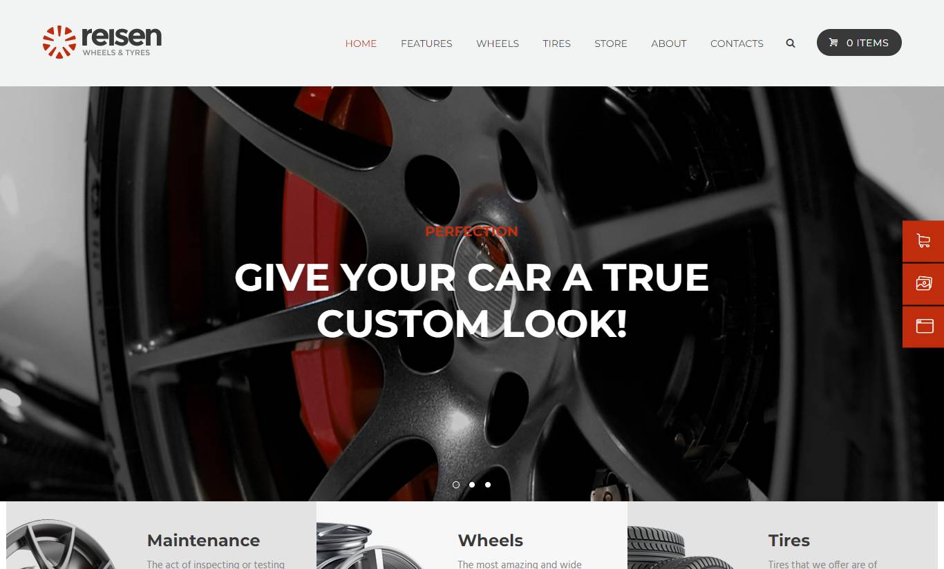  Reisen | Automechanic & Auto Body Repair Car WordPress Theme