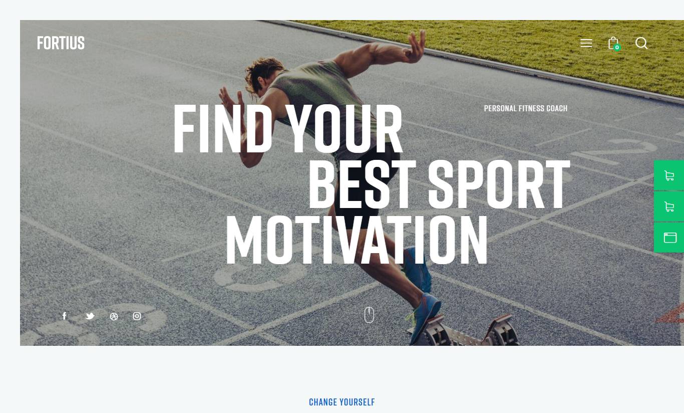 Fortius - Sports & Fitness Elementor WordPress Theme 