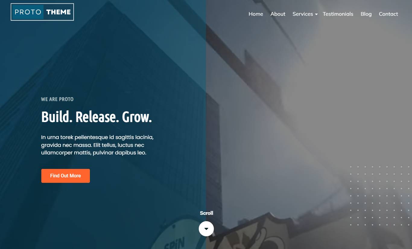 Multi-purpose Business WordPress Theme – Proto