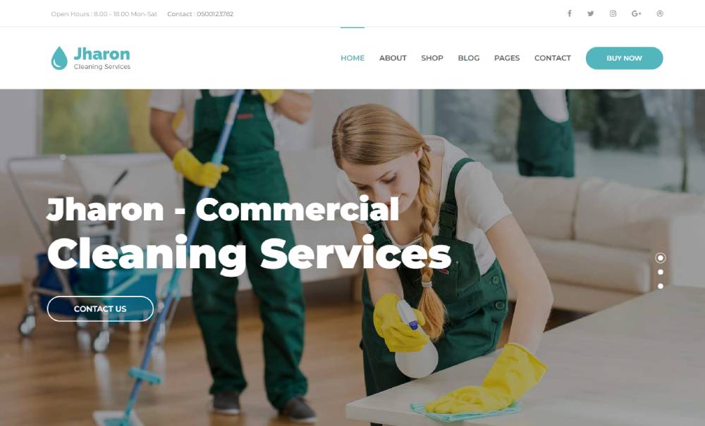 Top 15 Carpet Cleaning WordPress Themes