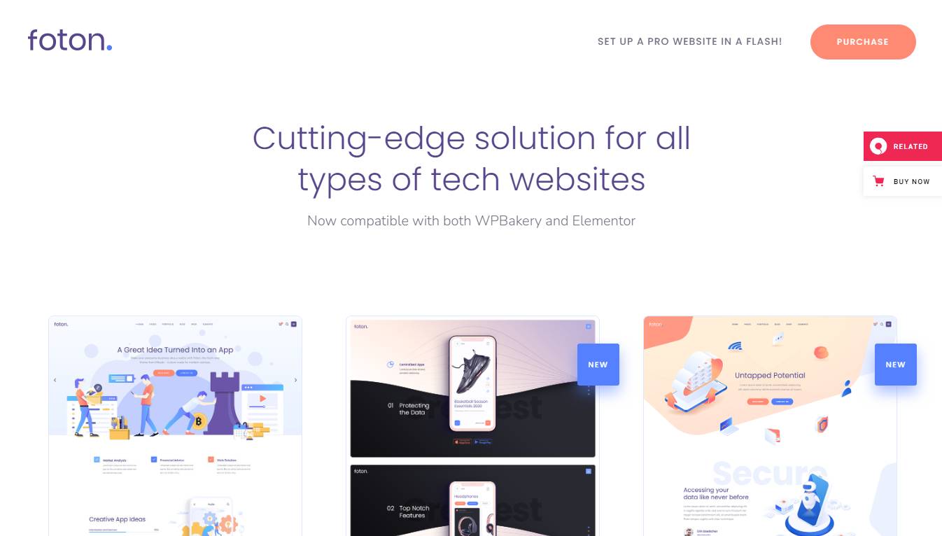 Foton - Software and App Landing Page Theme