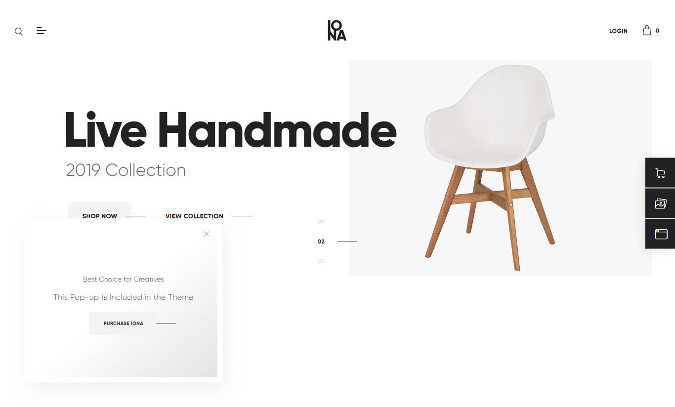  Iona - Handmade & Crafts Shop WordPress Theme