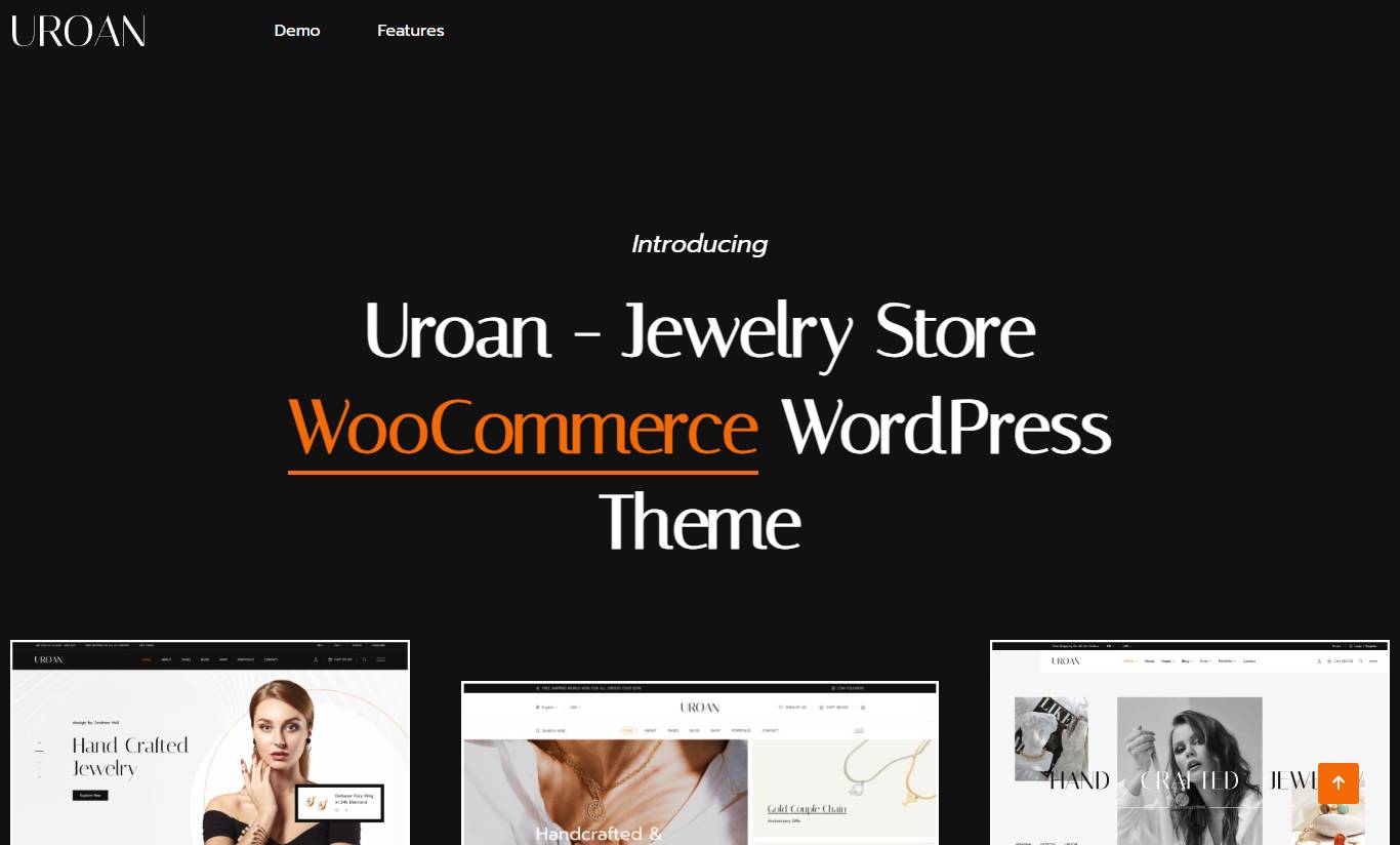 Uroan - Jewelry Store WordPress Theme