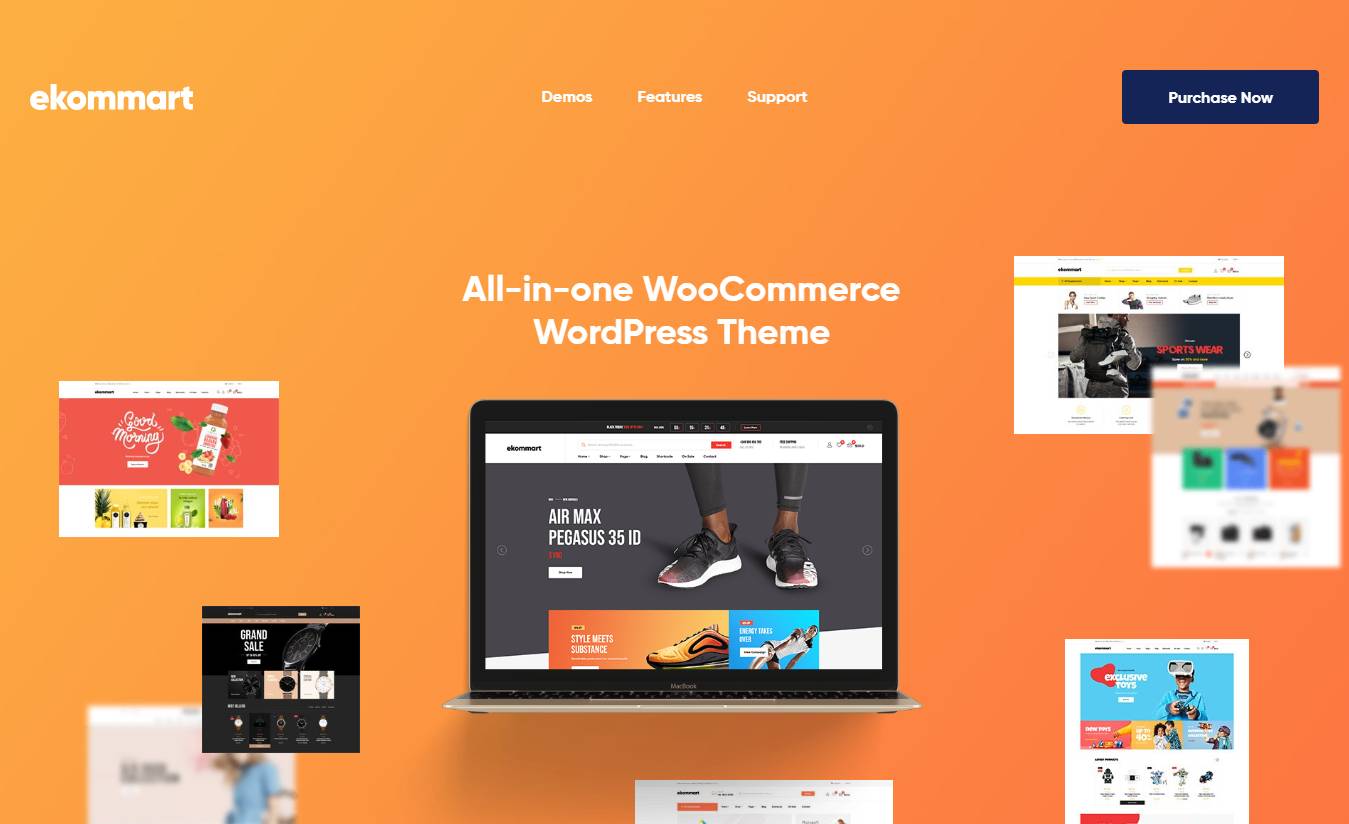 ekommart - All-in-one eCommerce WordPress Theme