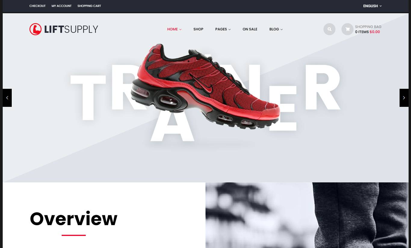 LiftSupply - Single Product WooCommerce WordPress Theme