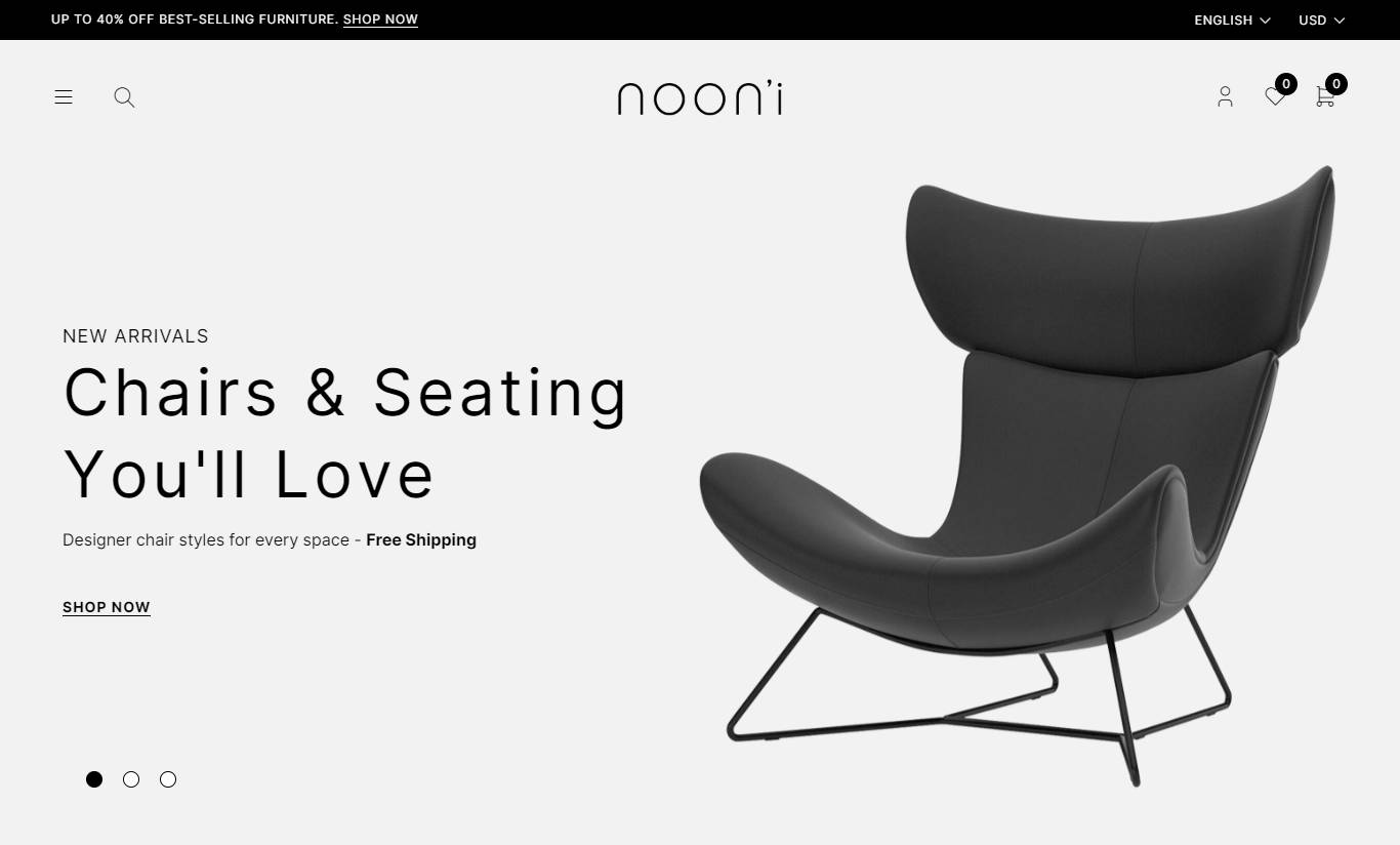 Nooni - Furniture & Fashion WooCommerce Theme