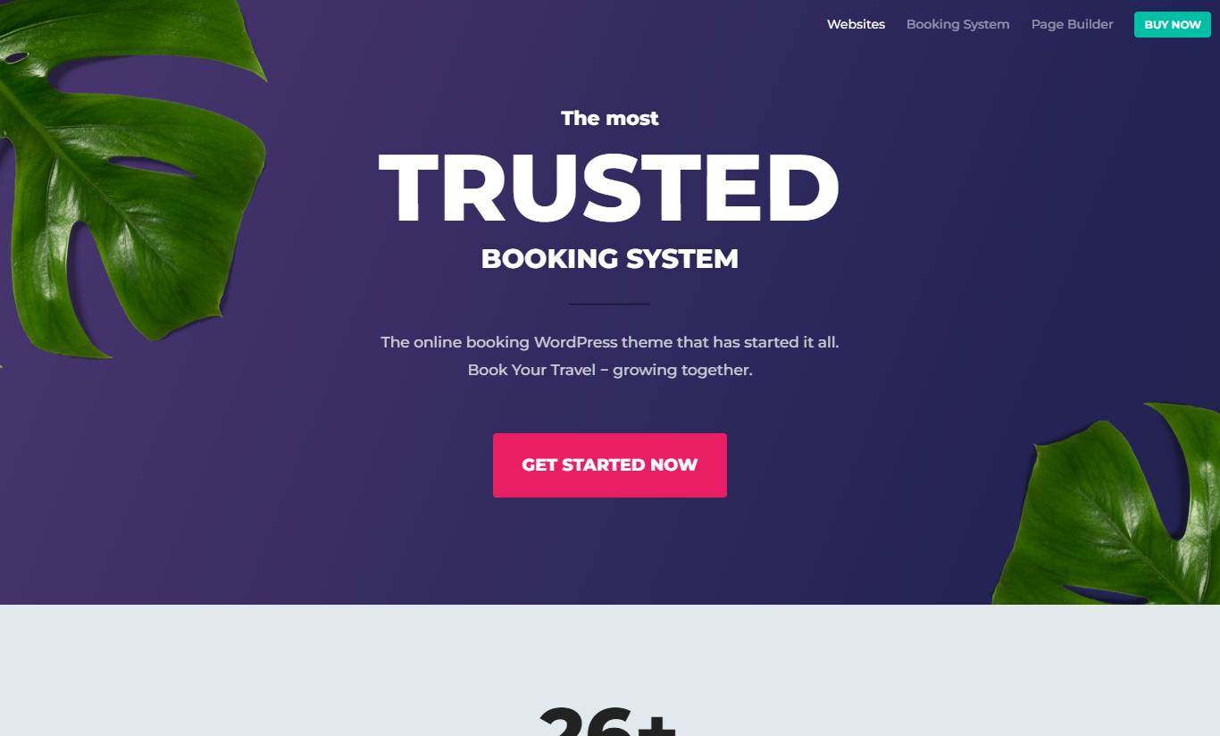 Book Your Travel - Online Booking WordPress Theme 