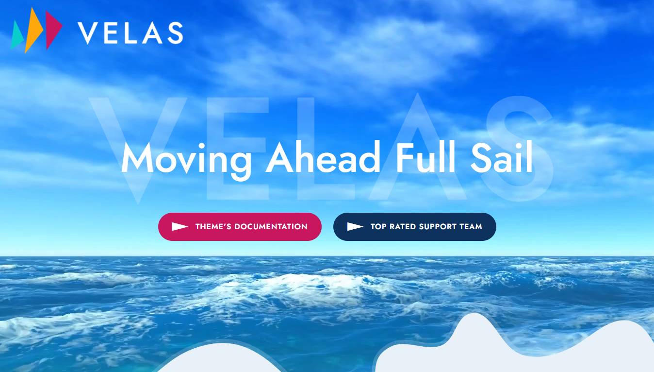 Velas - Yacht Club & Boat Rental WordPress Theme