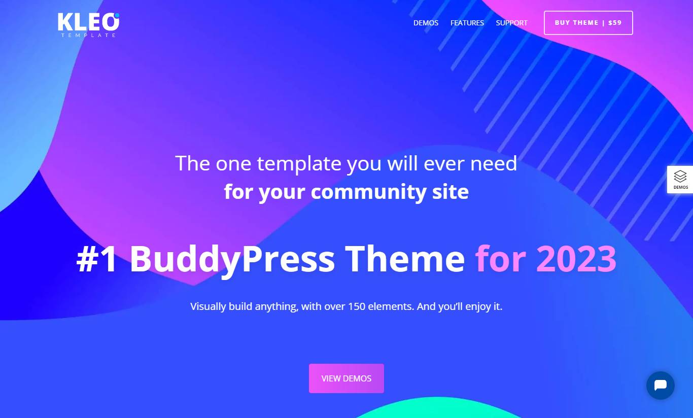 KLEO – Pro Community Focused, Multi-Purpose BuddyPress Theme