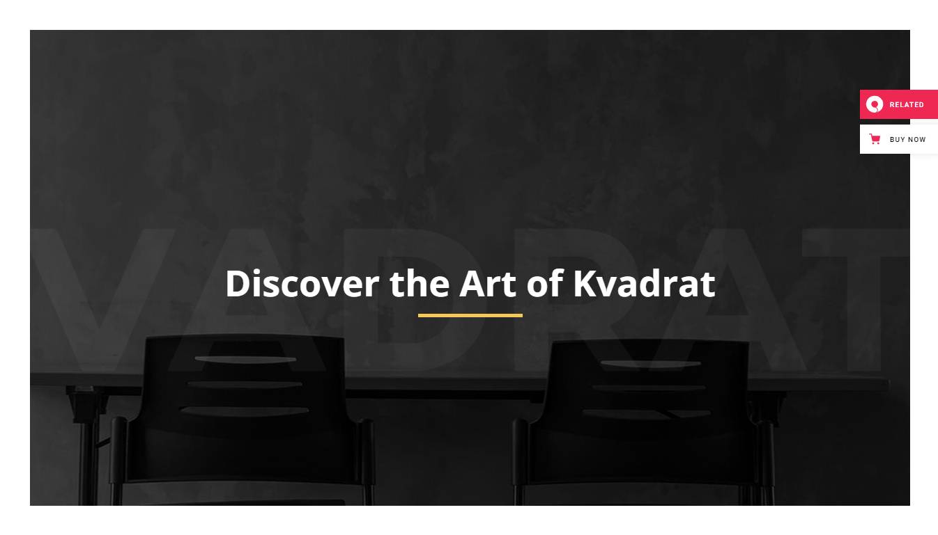 Kvadrat - Contemporary Portfolio