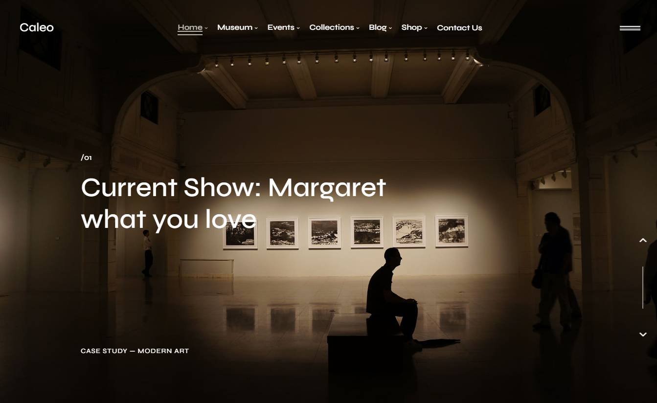 Caleo - Art Gallery WordPress Theme