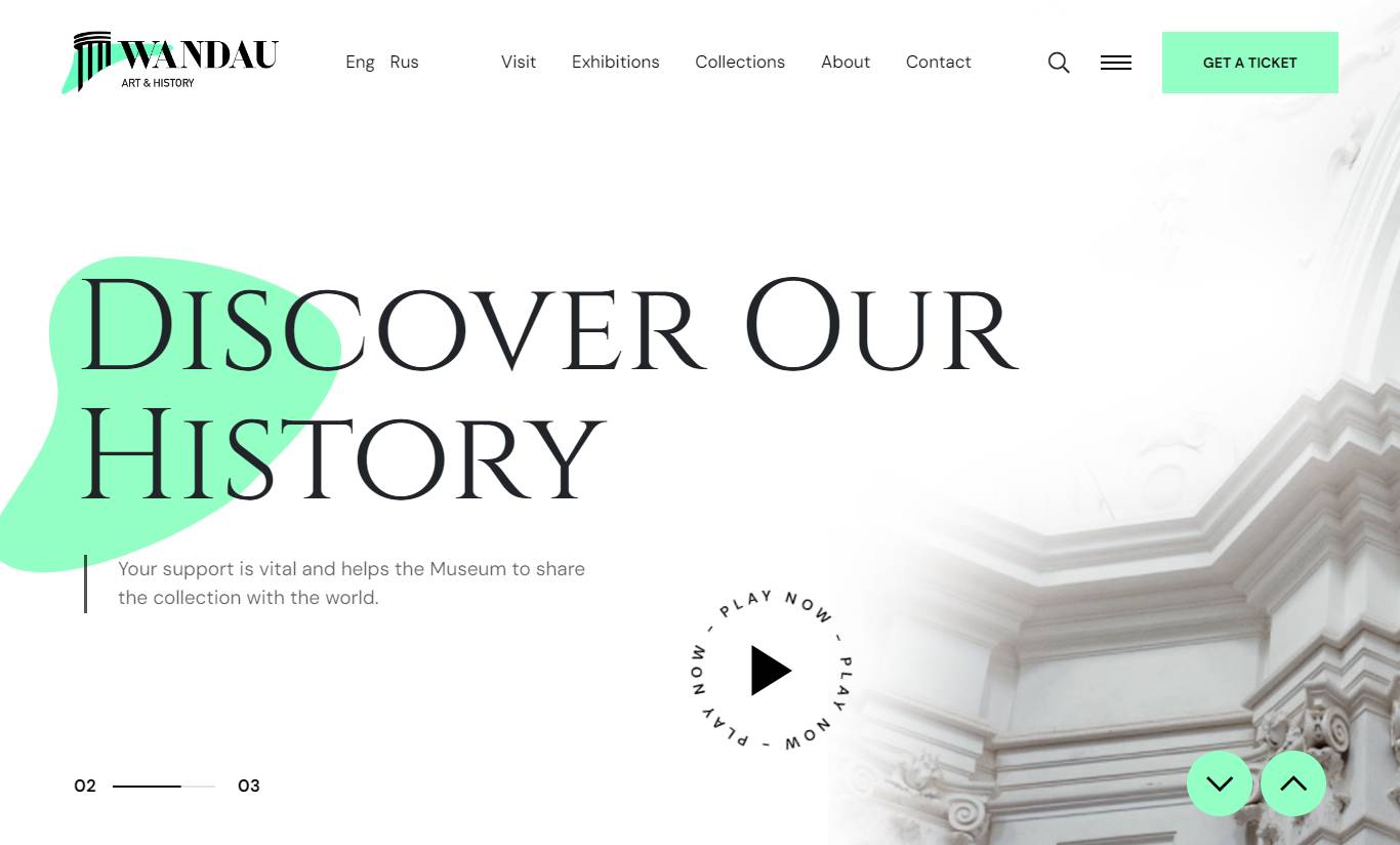 Wandau | Art & History Museum WordPress Theme