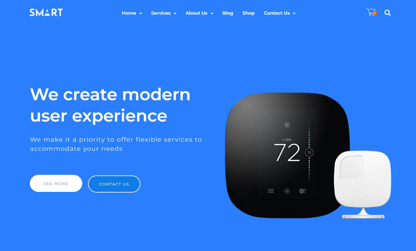 Smart Home - Automation & Security WordPress Theme