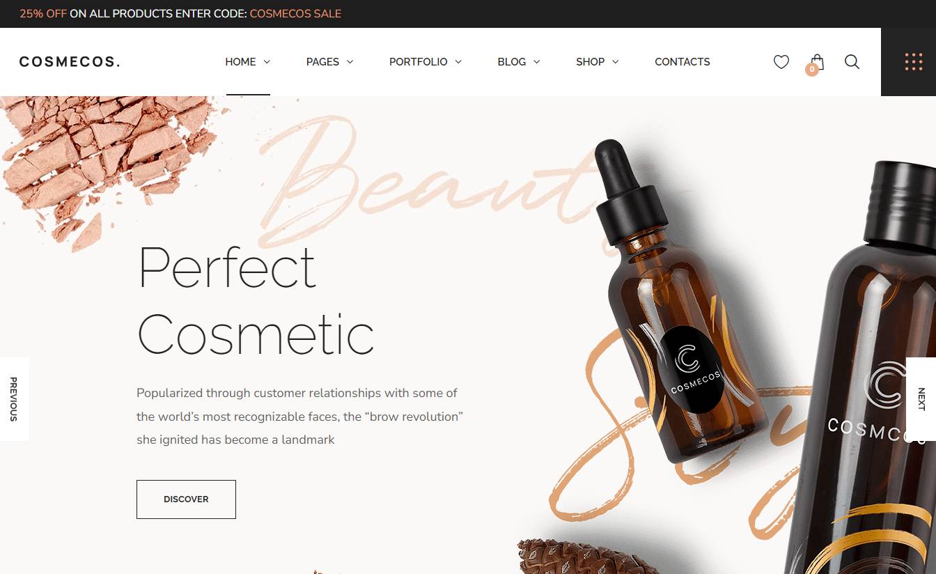  Cosmecos | Cosmetics & Perfumes WooCommerce Theme