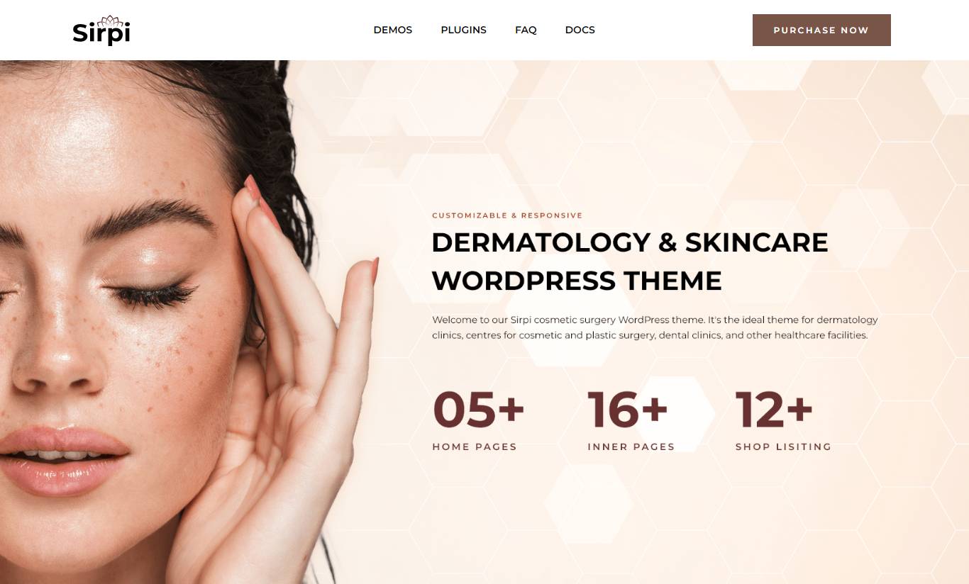 Sirpi - Medical WordPress Theme