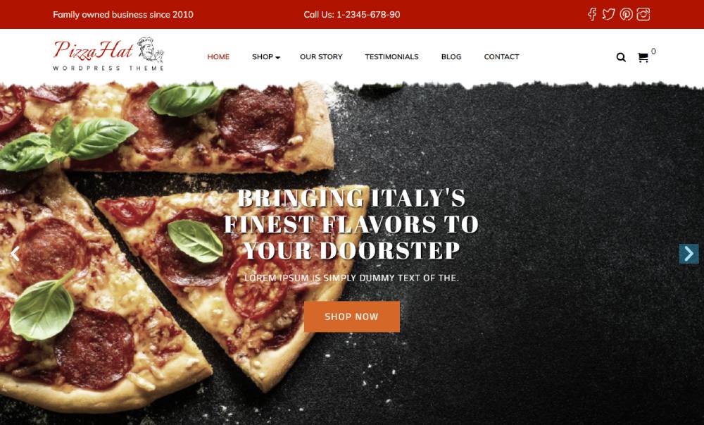 Top 20 Food Delivery WordPress Themes